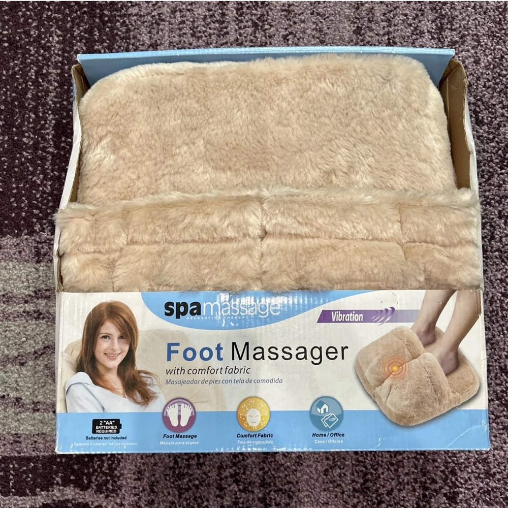 Cream Foot Massager